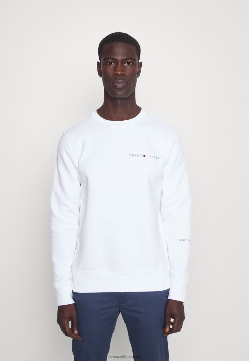 mitme paigutusega prääniku kaelusega dressipluus RJV628172 valge Tommy Hilfiger