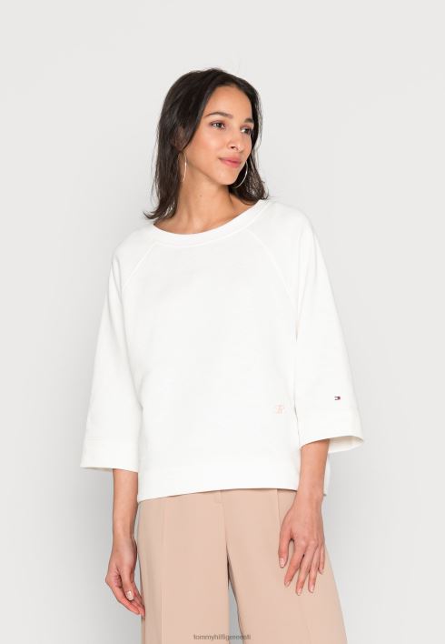 slub frotee dressipluus RJV627319 ekru Tommy Hilfiger