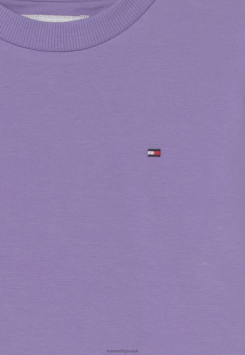 soliidne unisex dressipluus RJV627449 violetne vioola Tommy Hilfiger