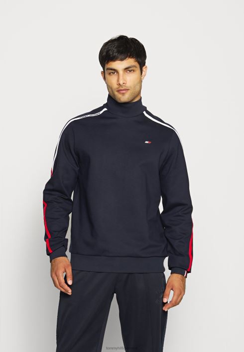 trimmiga pilkupüüdva siluetiga dressipluus RJV626226 kõrbe taevas Tommy Hilfiger