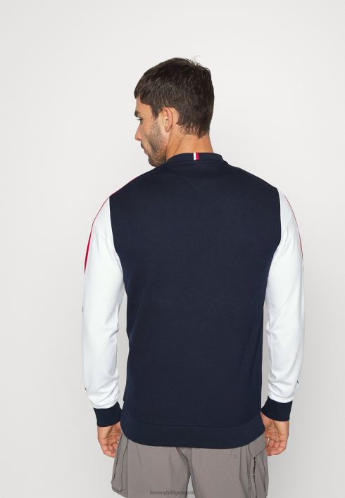 värviblokiga meeskonna dressipluus RJV625856 kõrbe taevas Tommy Hilfiger