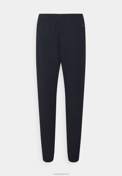fluid jogger püksid dressipüksid RJV624466 kõrbetaevas/värviplokk Tommy Hilfiger
