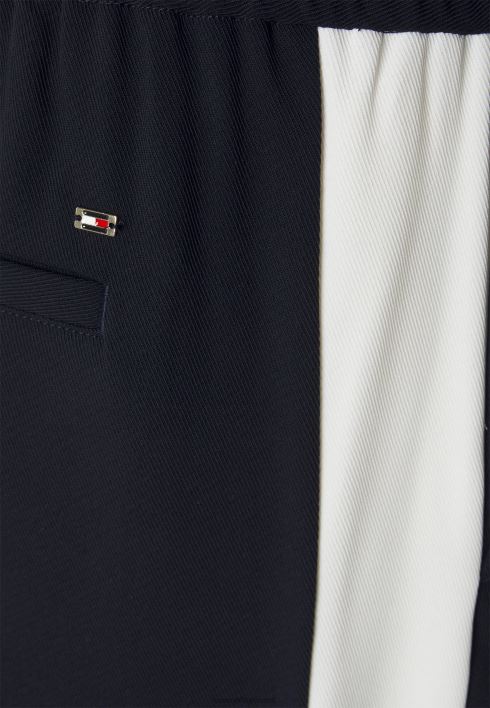fluid jogger püksid dressipüksid RJV624466 kõrbetaevas/värviplokk Tommy Hilfiger