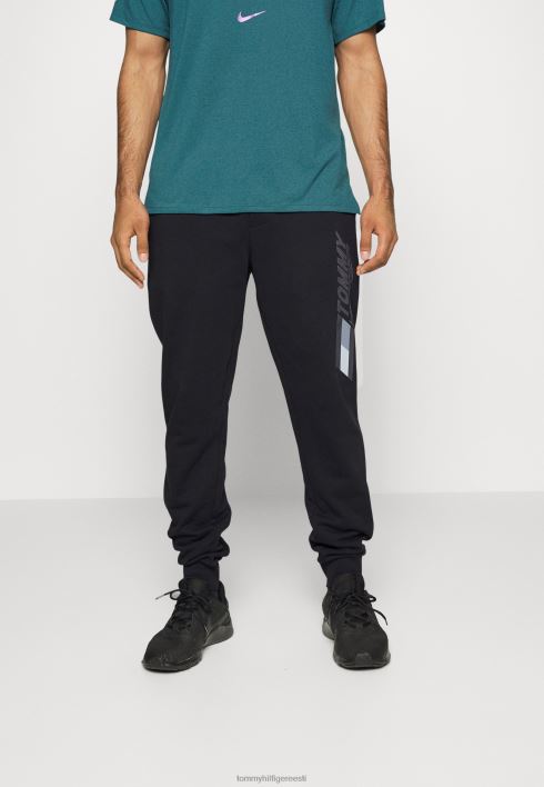 hooajalised graafilised dressipüksid RJV628825 must Tommy Hilfiger