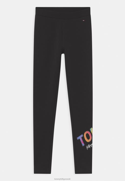 mitme säraga prindiga dressipüksid RJV628389 must Tommy Hilfiger