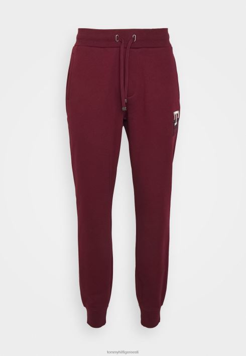 olulised monogrammi dressipüksid RJV625487 sügav rouge Tommy Hilfiger