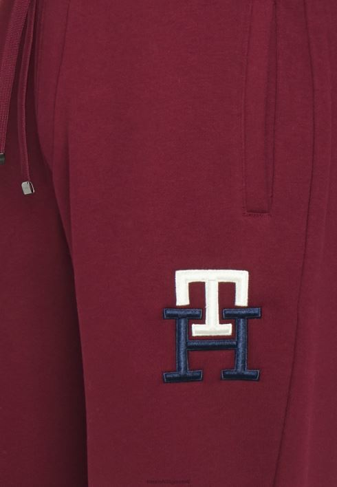 olulised monogrammi dressipüksid RJV625487 sügav rouge Tommy Hilfiger