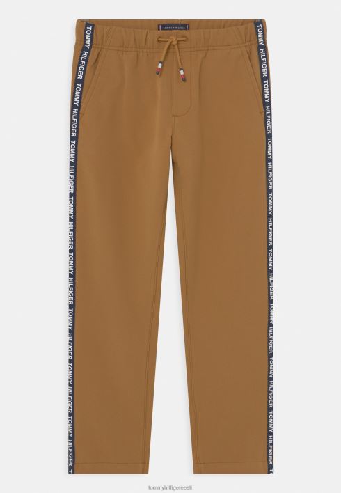 pükste dressipüksid harjatud teibiga RJV628789 vintage messing Tommy Hilfiger