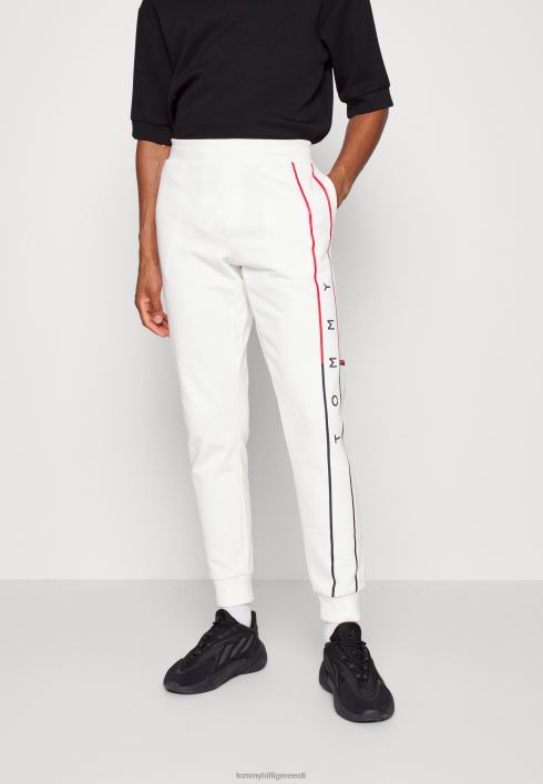 suure lipuga dressipüksid RJV628788 ekru Tommy Hilfiger