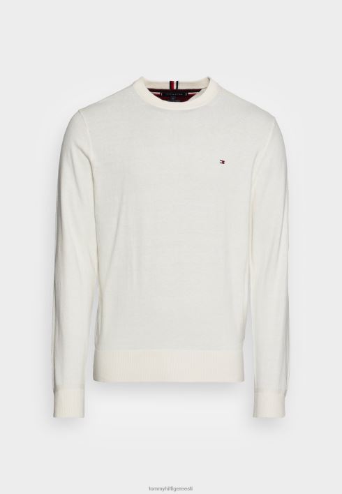 Meeskonnakaelusega hüppaja RJV624906 elevandiluust Tommy Hilfiger