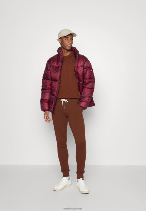 Meeskonnakaelusega hüppaja RJV625717 pärand pruun Tommy Hilfiger