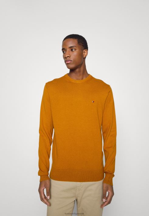 Meeskonnakaelusega hüppaja RJV625893 hari kuld Tommy Hilfiger