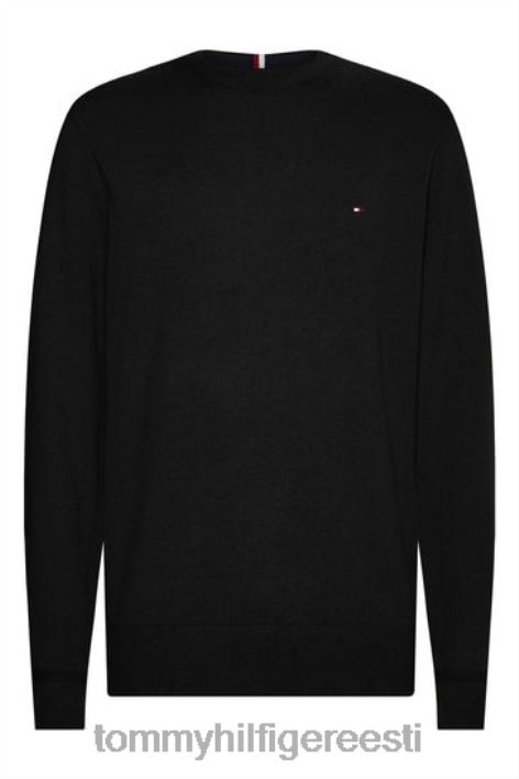 Pima puuvillane kašmiir kampsun RJV623644 must Tommy Hilfiger