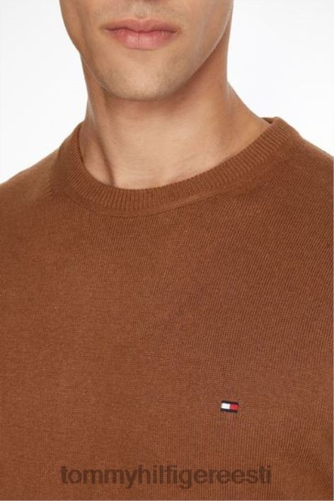 Pima puuvillane kašmiir kampsun RJV623645 pruun Tommy Hilfiger