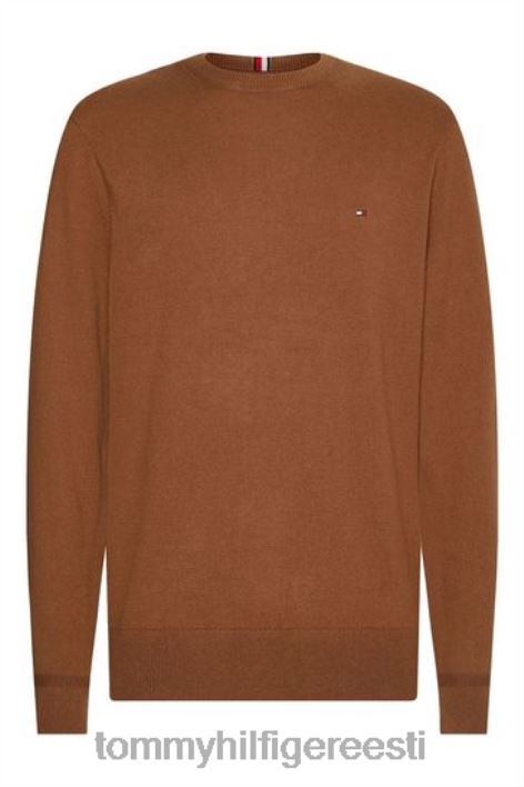 Pima puuvillane kašmiir kampsun RJV623645 pruun Tommy Hilfiger