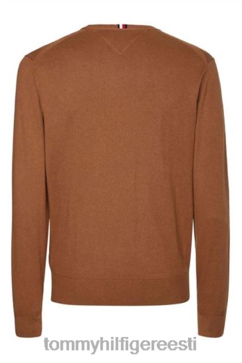 Pima puuvillane kašmiir kampsun RJV623645 pruun Tommy Hilfiger