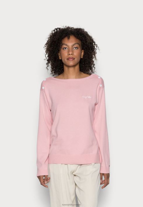 abo paadi kaelaga hüppaja RJV628194 liustiku roosa Tommy Hilfiger