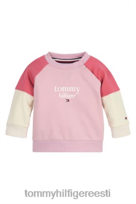 beebi värviblokiga džemprid RJV623597 roosa Tommy Hilfiger