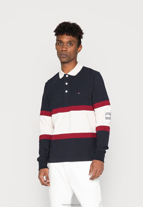 blocktripe ragbi hüppaja RJV625203 kõrbetaevas/multi Tommy Hilfiger