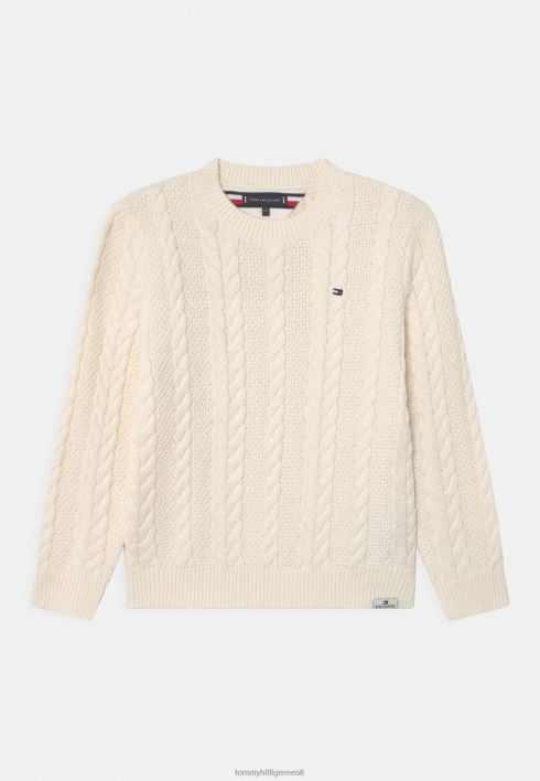 hädavajalik kaabli hüppaja RJV624786 elevandiluust kroonleht Tommy Hilfiger