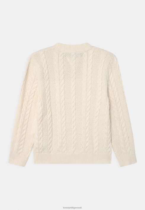 hädavajalik kaabli hüppaja RJV624786 elevandiluust kroonleht Tommy Hilfiger