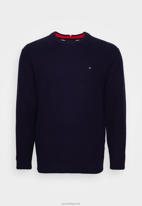 korvpunutise struktuuriga hüppaja RJV626086 kõrbe taevas Tommy Hilfiger