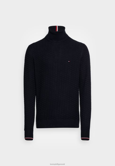 liialdatud struktuur rullkaelusega hüppaja RJV624481 kõrbe taevas Tommy Hilfiger