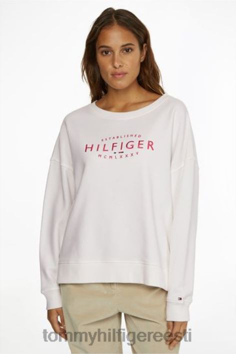 loodusliku kaubamärgiga hüppaja RJV623423 valge Tommy Hilfiger