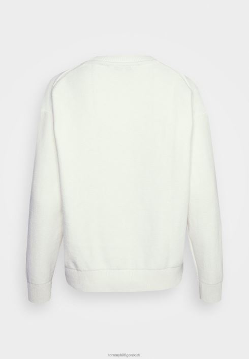 maalitud südamega avatud hüppaja RJV628102 ekru Tommy Hilfiger