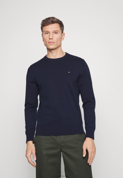 meega kaelusega kampsun kampsun RJV624462 kõrbe taevas Tommy Hilfiger