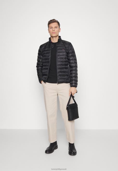 meega kaelusega kampsun kampsun RJV624780 must Tommy Hilfiger