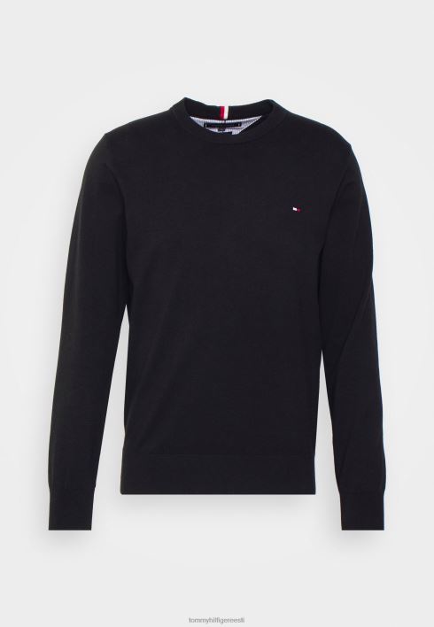 meega kaelusega kampsun kampsun RJV624780 must Tommy Hilfiger