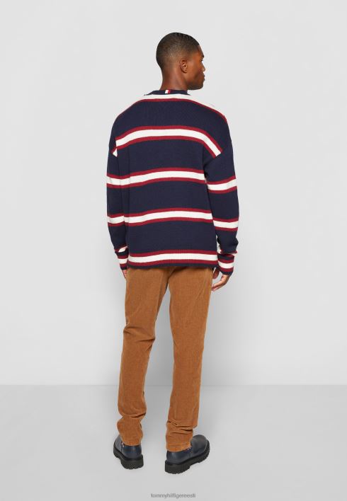 monogrammi kaelusega hüppaja RJV624851 kõrbe taevas Tommy Hilfiger