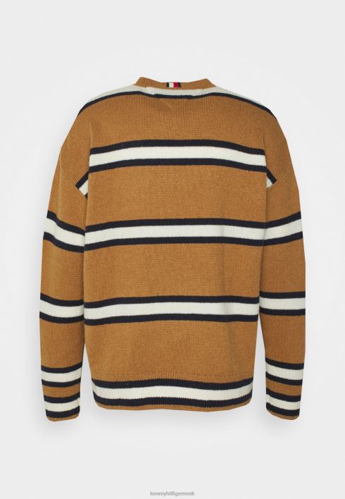 monogrammi kaelusega hüppaja RJV625020 kõrbe khaki Tommy Hilfiger