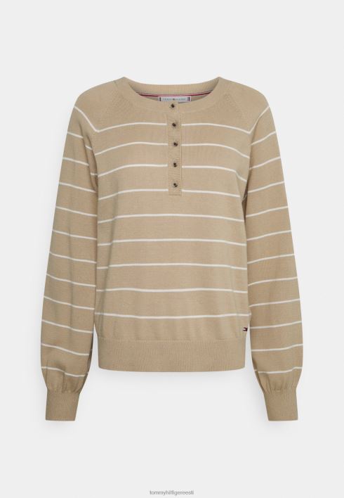 pehme hüppaja RJV626068 bretoon/ekrubeež Tommy Hilfiger