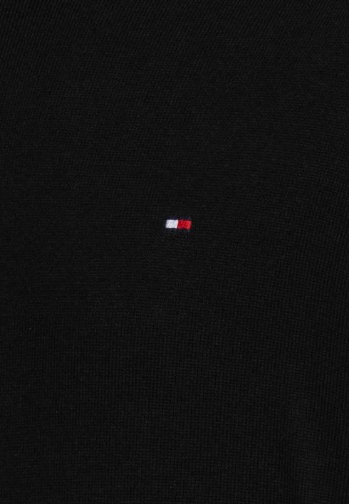 pima rullikaelusega kampsun RJV624412 must Tommy Hilfiger