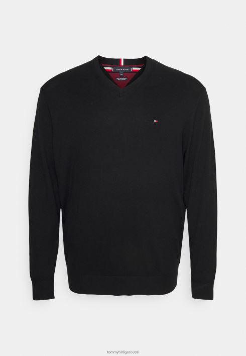 pima v kaelusega hüppaja RJV625641 must Tommy Hilfiger