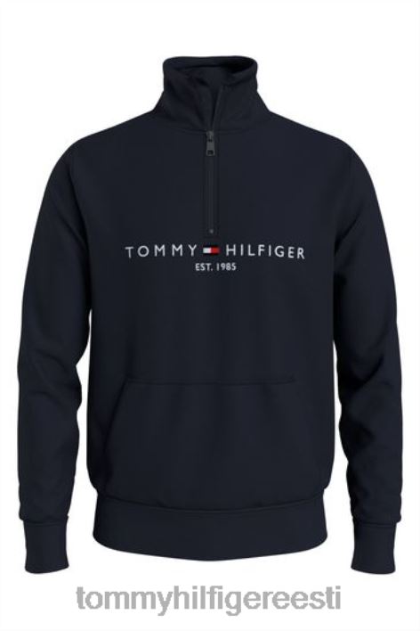 suur ja kõrge logoga trikoosärk RJV623227 sinine Tommy Hilfiger