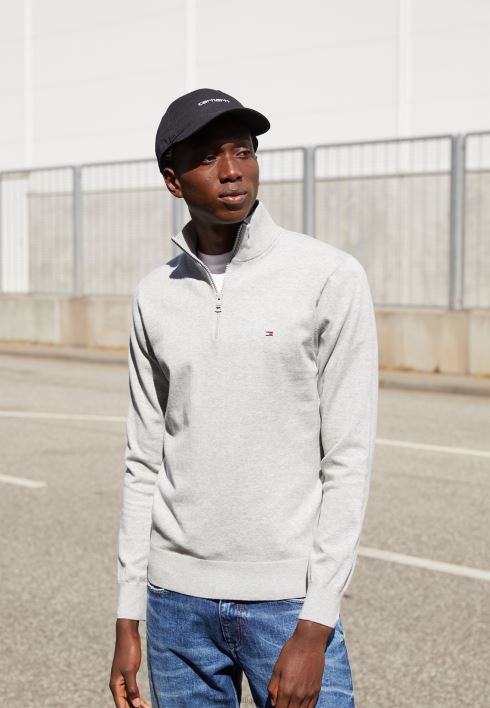 tõmblukuga pilkupüüdja RJV624590 helehall kanarbik Tommy Hilfiger