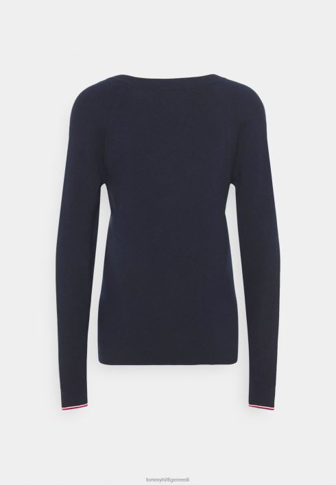 vkaelusega kampsun kampsun RJV623897 kõrbe taevas Tommy Hilfiger