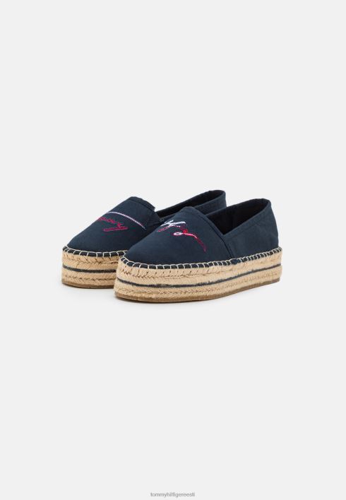 allkirja espadrillid RJV627517 kõrbe taevas Tommy Hilfiger