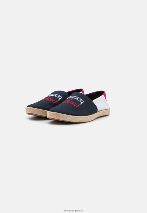 espadrillid RJV626299 punane/valge/sinine Tommy Hilfiger