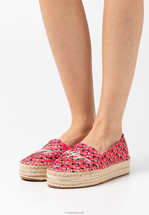 geoprindi espadrillid RJV627574 saare roosa Tommy Hilfiger