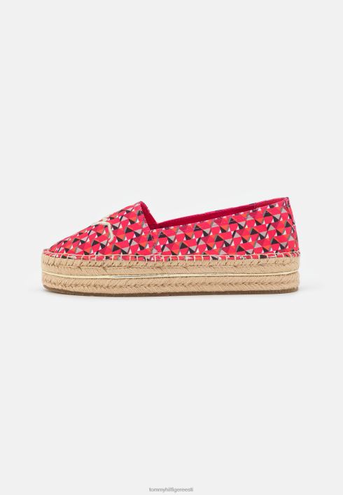 geoprindi espadrillid RJV627574 saare roosa Tommy Hilfiger