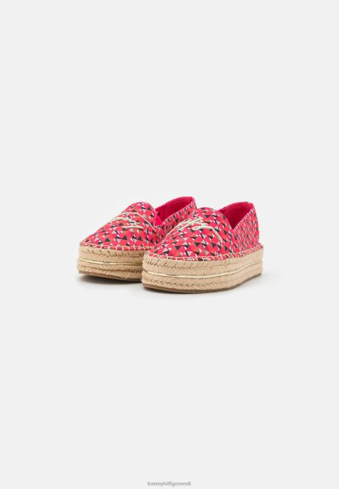 geoprindi espadrillid RJV627574 saare roosa Tommy Hilfiger
