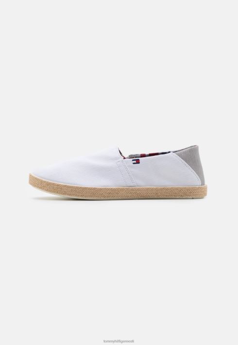 lihtne suvine libisemine espadrillidel RJV627601 valge Tommy Hilfiger
