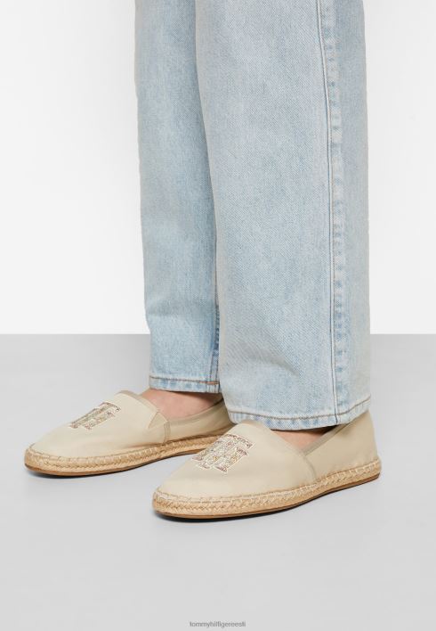 logo espadrillid RJV625199 klassikaline beež Tommy Hilfiger