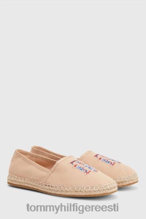 looduslik monogramm logo espadrillid RJV623363 beež Tommy Hilfiger