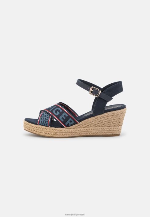 madala kiiluga espadrillid RJV626322 kõrbe taevas Tommy Hilfiger