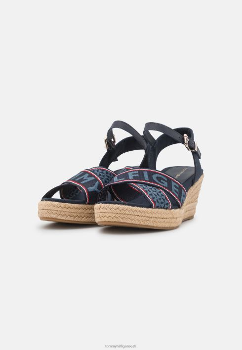 madala kiiluga espadrillid RJV626322 kõrbe taevas Tommy Hilfiger